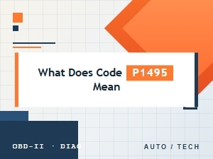 What Does Code P1495 Mean